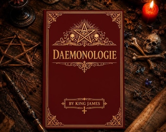 Daemonologie by King James I Rare Occult Book || Forbidden knowledge || Demonology || Fully Illustrated
