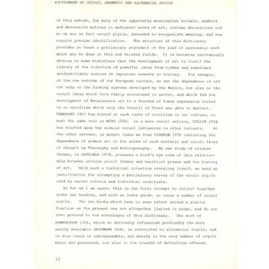 Puede incluir: P&aacute;gina de un libro titulado "Diccionario de Sigilos Ocultos, Herm&eacute;ticos y Alqu&iacute;micos". El texto negro est&aacute; sobre un fondo crema. La p&aacute;gina contiene p&aacute;rrafos de texto que discuten los s&iacute;mbolos ocultos y sus significados.