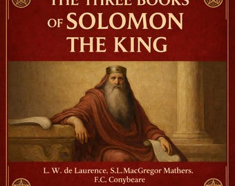 The Three Books of Solomon the King | Illustrated Grimoire (Digital Copy)