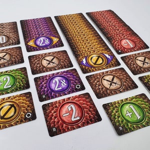 Deck de modification d'attaque supplémentaire pour le jeu de société Gloomhaven