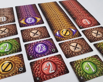 Extra Attack Modifier Deck for Gloomhaven Board Game