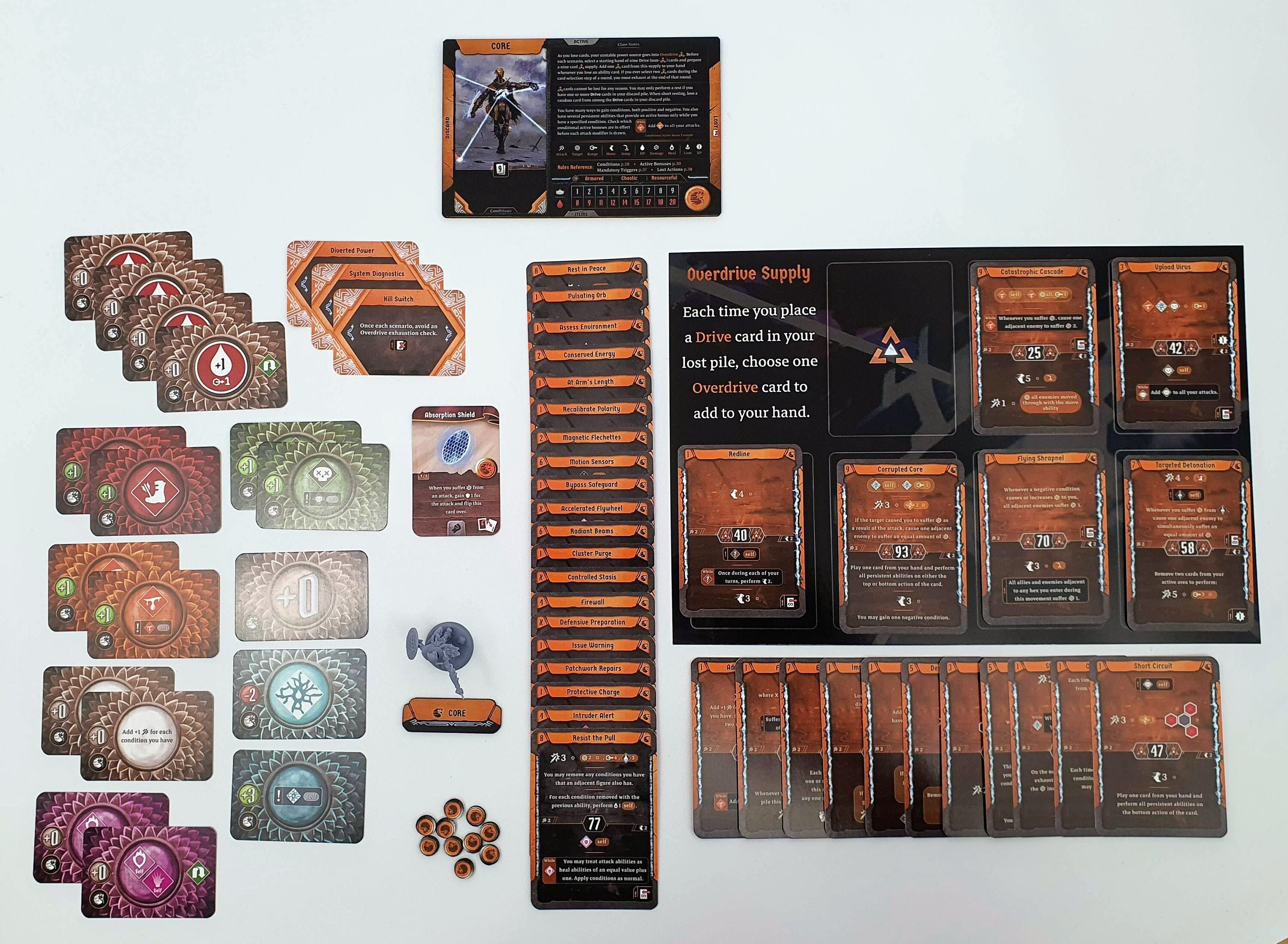 4 pcs. value pack Feldherr Hero Dashboard for Gloomhaven + Frosthaven +  Gloomhaven: Jaws of the Lion