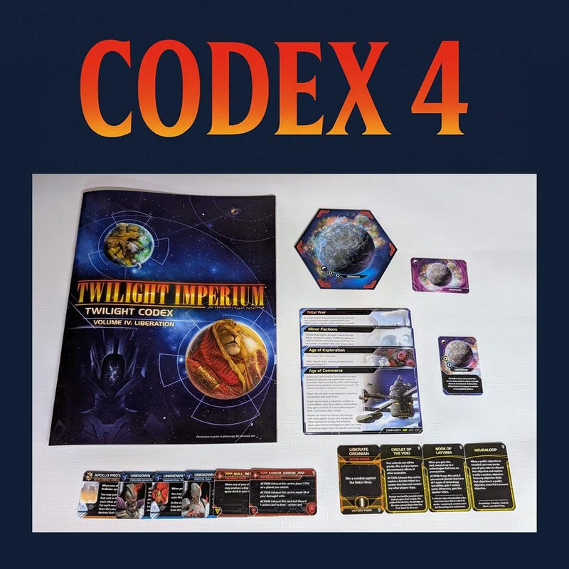Codex 4 Ti Codex 4 - Etsy