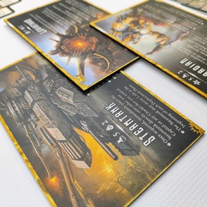 Clockwork Wars Game Upgrade Pack Print & Play Update image 10