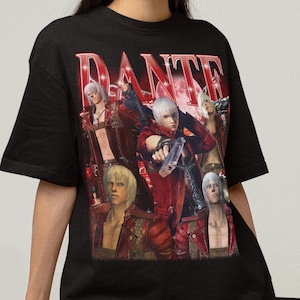 Dante Devil’s Cry 3 T-Shirt: Retro Gaming Tee