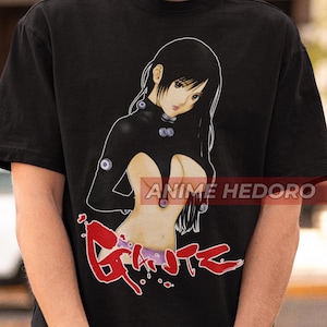 Unisex Gantz Anime Woman T-Shirt, Manga Waifu Shirt