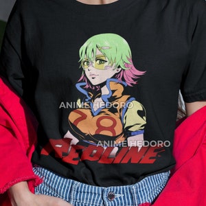 Unisex Redline Sonoshee McLaren Anime T-Shirt, Manga Waifu Shirt