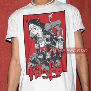 Unisex Dorohedoro Nikaido Anime T-Shirt, Manga Waifu Shirt