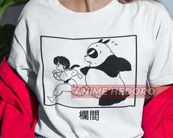 T-shirt Unisexe Ranma 1/2 Anime Manga - Gildan - Impression Qualité - Taille S à 3XL