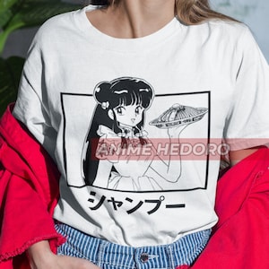 Unisex Ranma Shampoo 90s Anime T-Shirt, Retro Manga Shirt