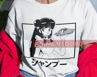 Unisex Ranma Shampoo 90s Anime T-Shirt, Retro Manga Shirt