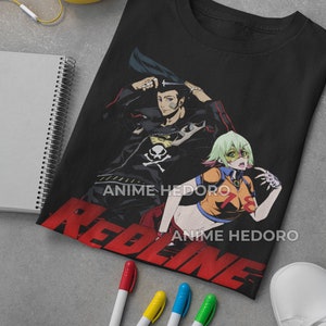 Unisex Redline Sonoshee McLaren Anime T-Shirt, Manga Sweet JP Shirt