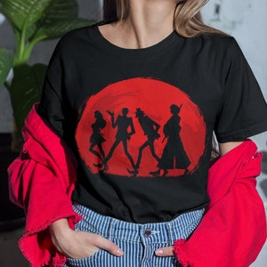 Unisex Lupin III Anime T-Shirt, Fujiko Manga Waifu Shirt