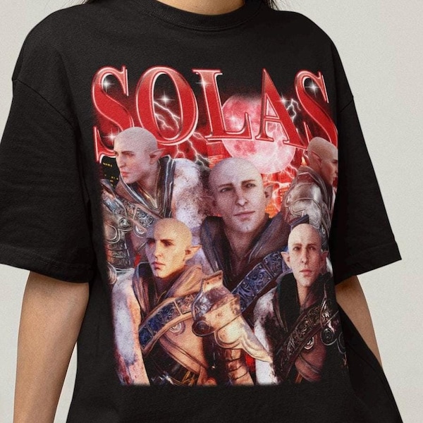 Camiseta pirata de Solas de Dragon Age Inquisition, camiseta de videojuegos