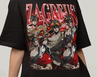 Camiseta pirata de videojuegos Zagreus Hades, camiseta de videojuego independiente
