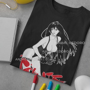 Unisex Gantz Anime Woman T-Shirt, Manga Waifu Shirt