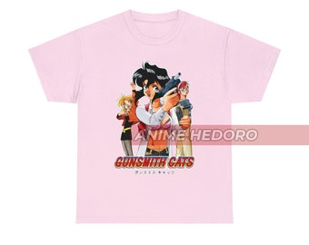 ユニセックス ガンスミスキャッツ ラリーヴィンセント アニメTシャツ