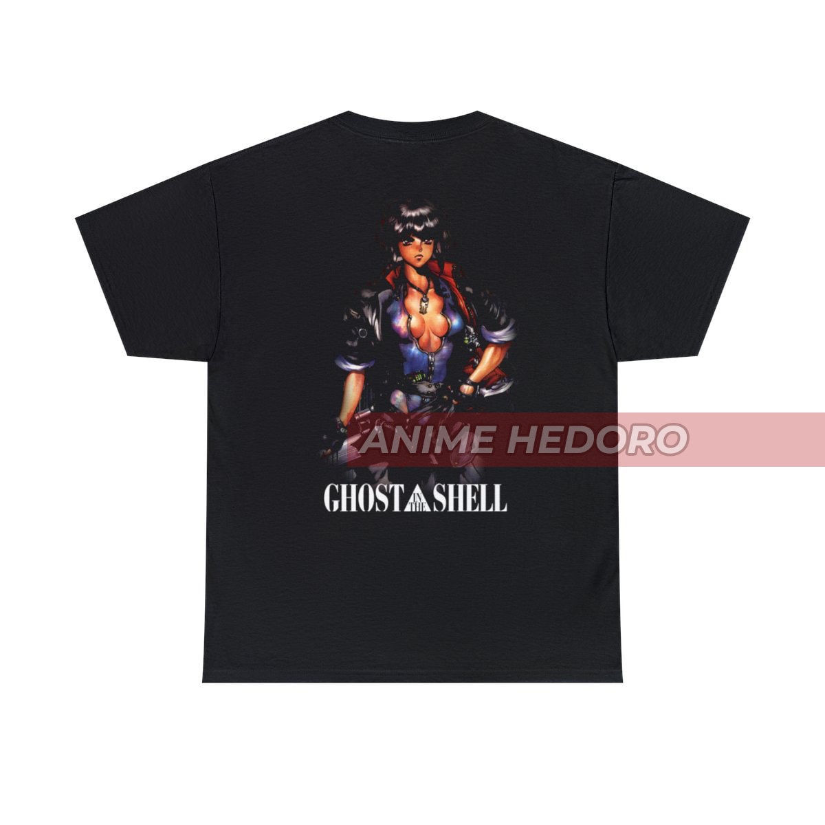 GHOST IN THE SHELL Tシャツ bootleg Unisex Ghost in the Shell Motoko Kusanagi 90s Anime Retro T