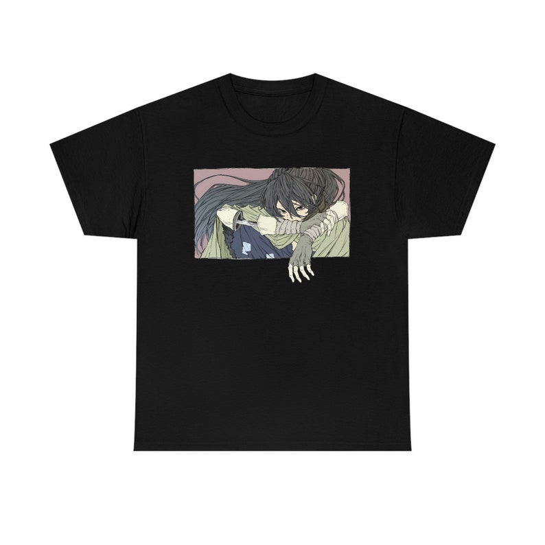 Unisex Dororo Anime T-Shirt, Hyakkimaru Graphic Tee Manga Shirt image 3