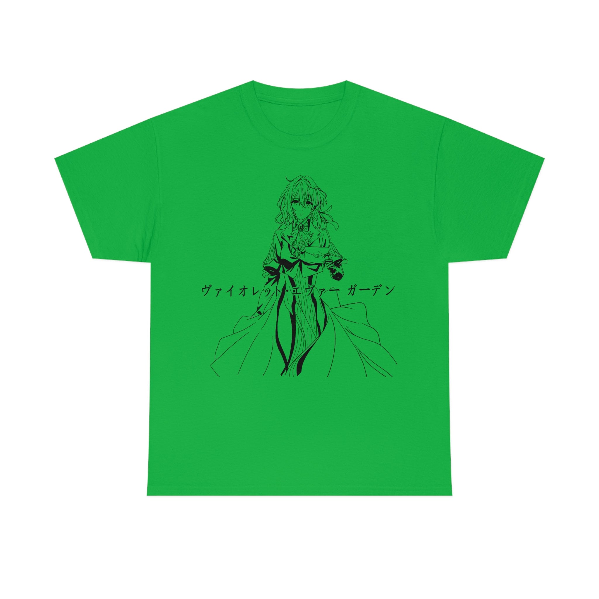 ユニセックス ヴァイオレット・エヴァーガーデン アニメ Tシャツ 