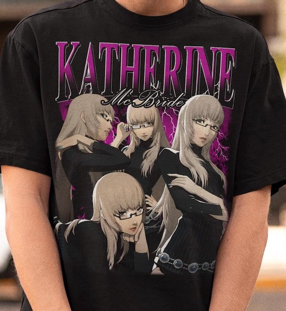 Unisex Katherine Graphic Tee - Video Games Shirt - Retro Gaming