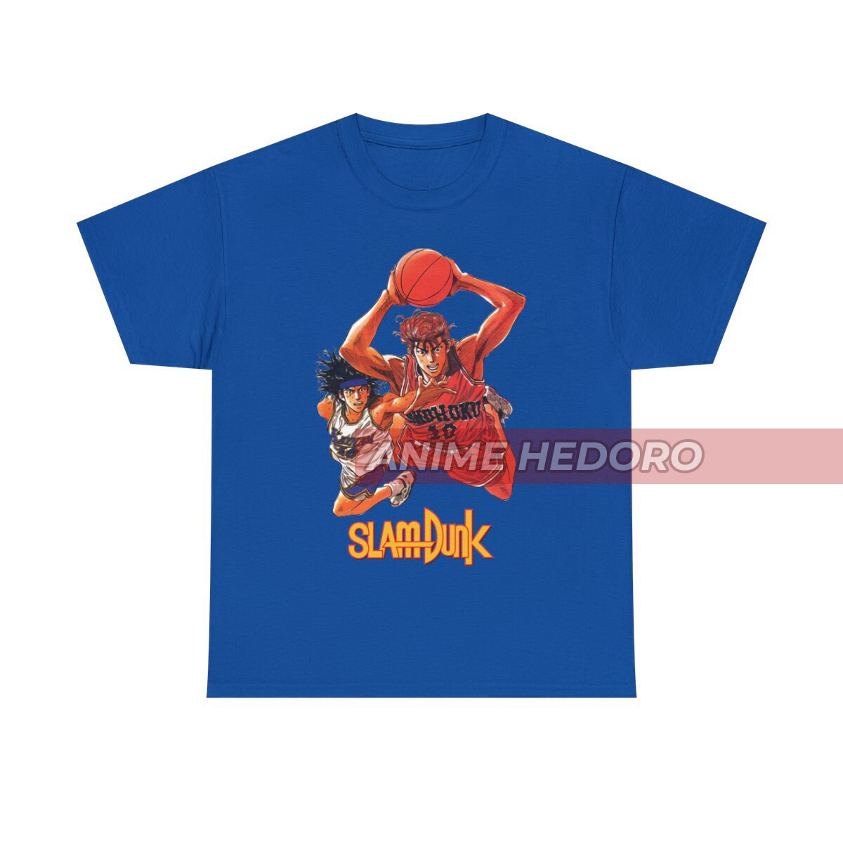 Unisex Slam Dunk 90s Anime Sakuragi Hanamichi T-shirt, Vintage 