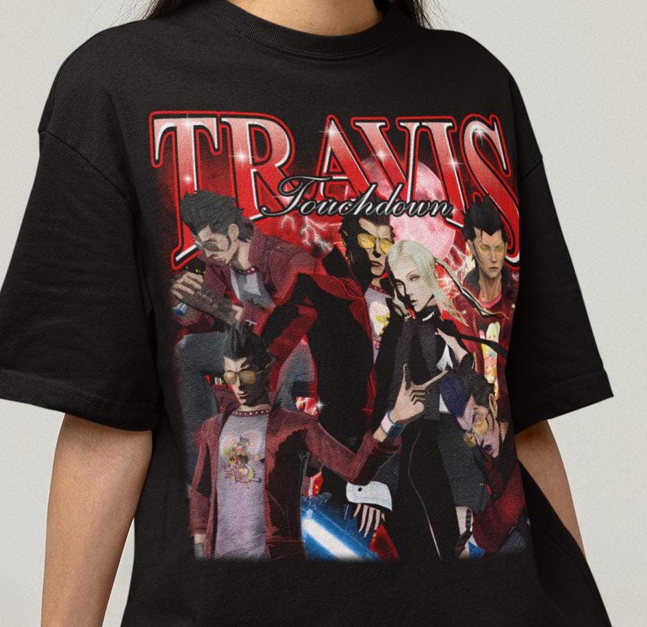 ユニセックス No More Heroes Travis Touchdown ブートレッグ