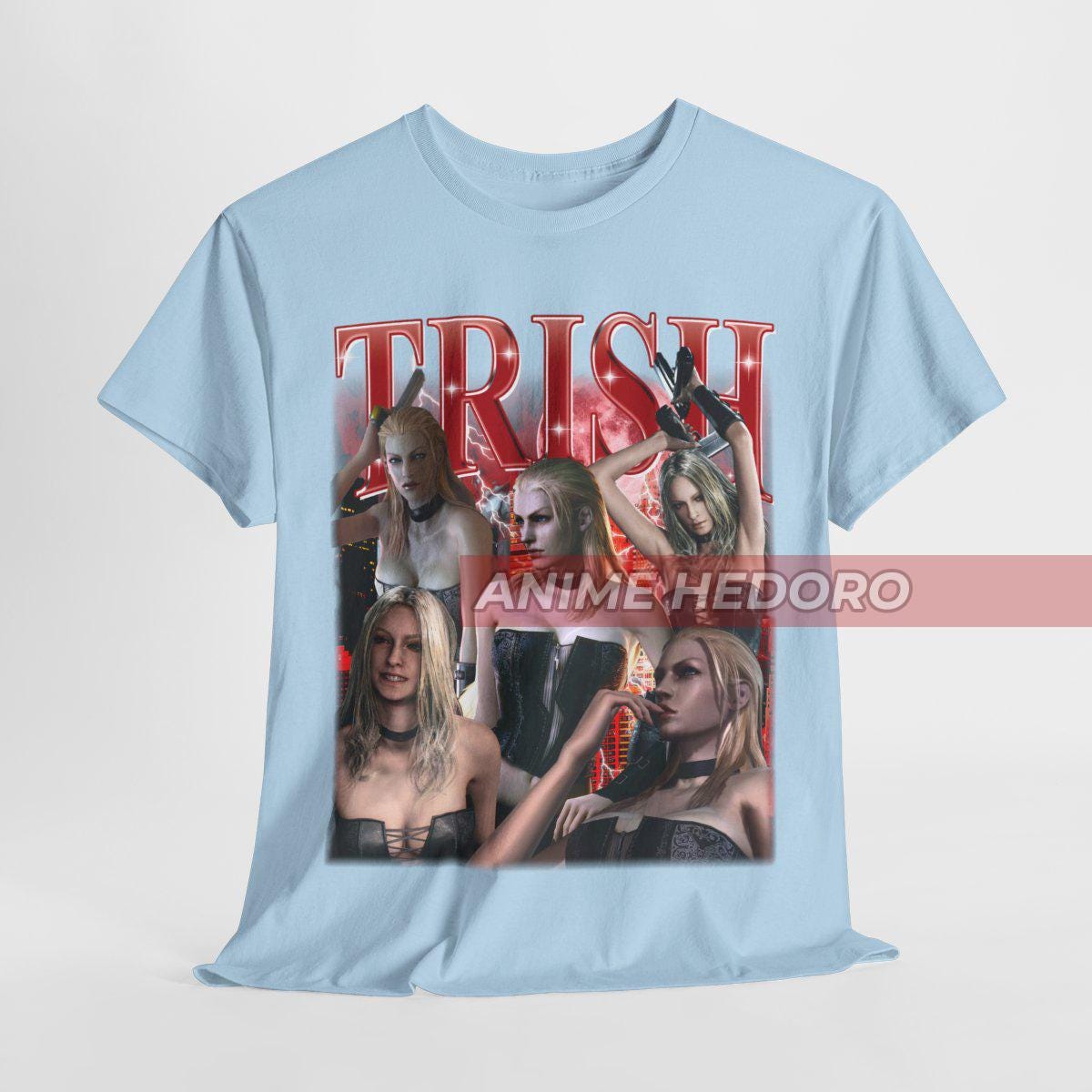 Trish May Cry T-shirt: Unisex Japanese Retro Streetwear Tee - Etsy