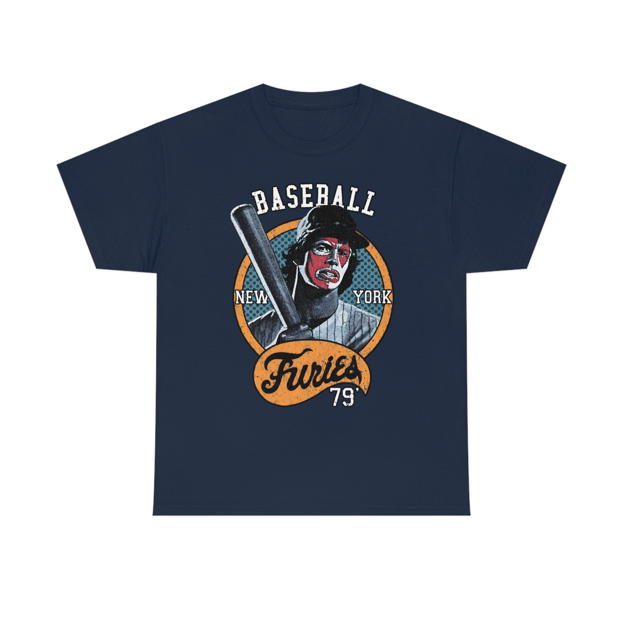 T-shirt donna GUERRIERI DELLA NOTTE Baseball Furies Kiss New York