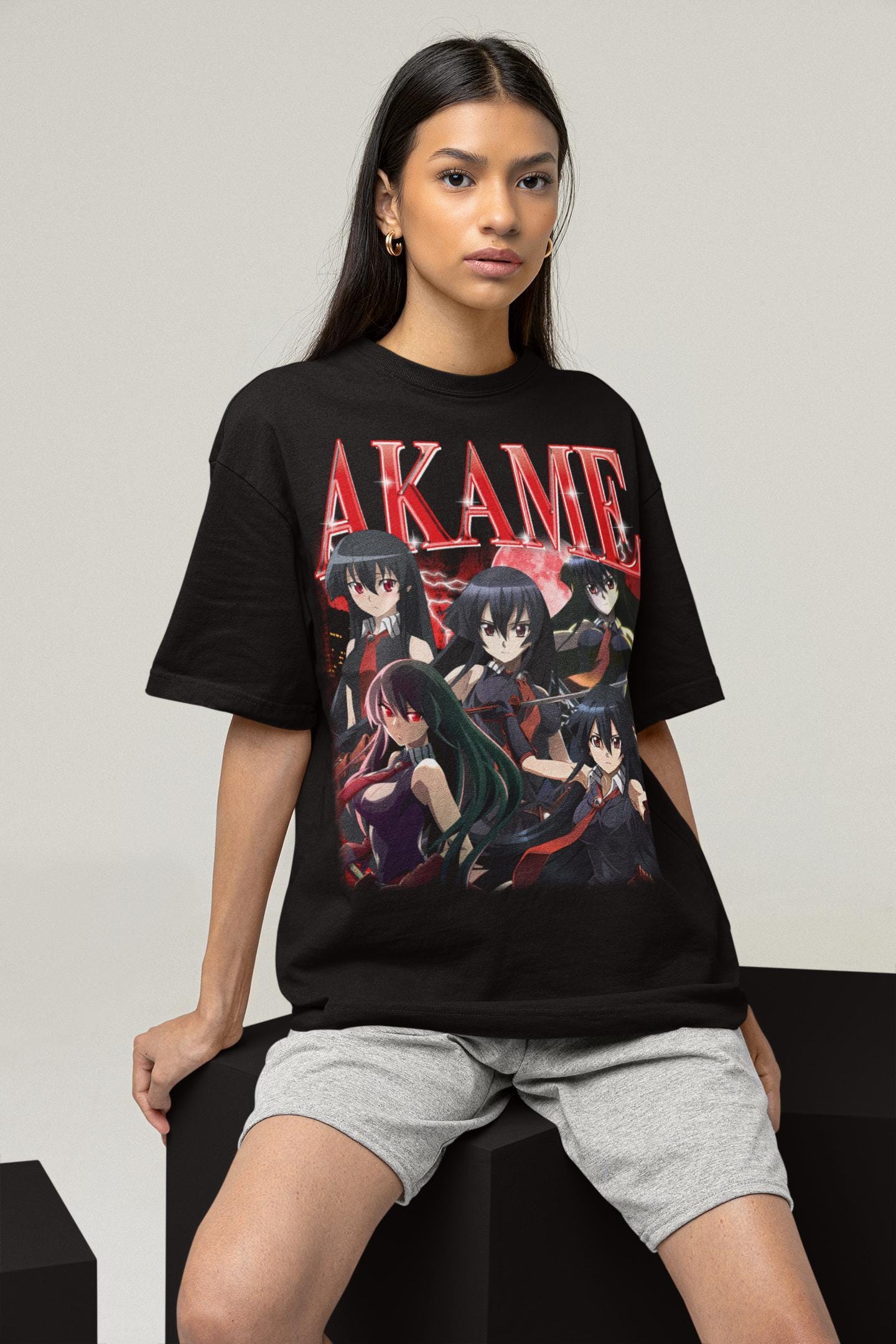 Akame Ga Kill! Bootleg Anime T-shirt, Manga Waifu Shirt - Etsy