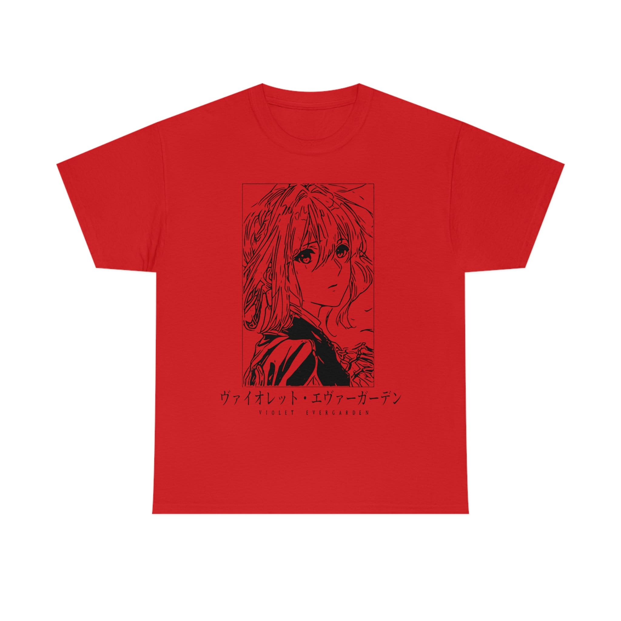 ユニセックス ヴァイオレット・エヴァーガーデン アニメ Tシャツ