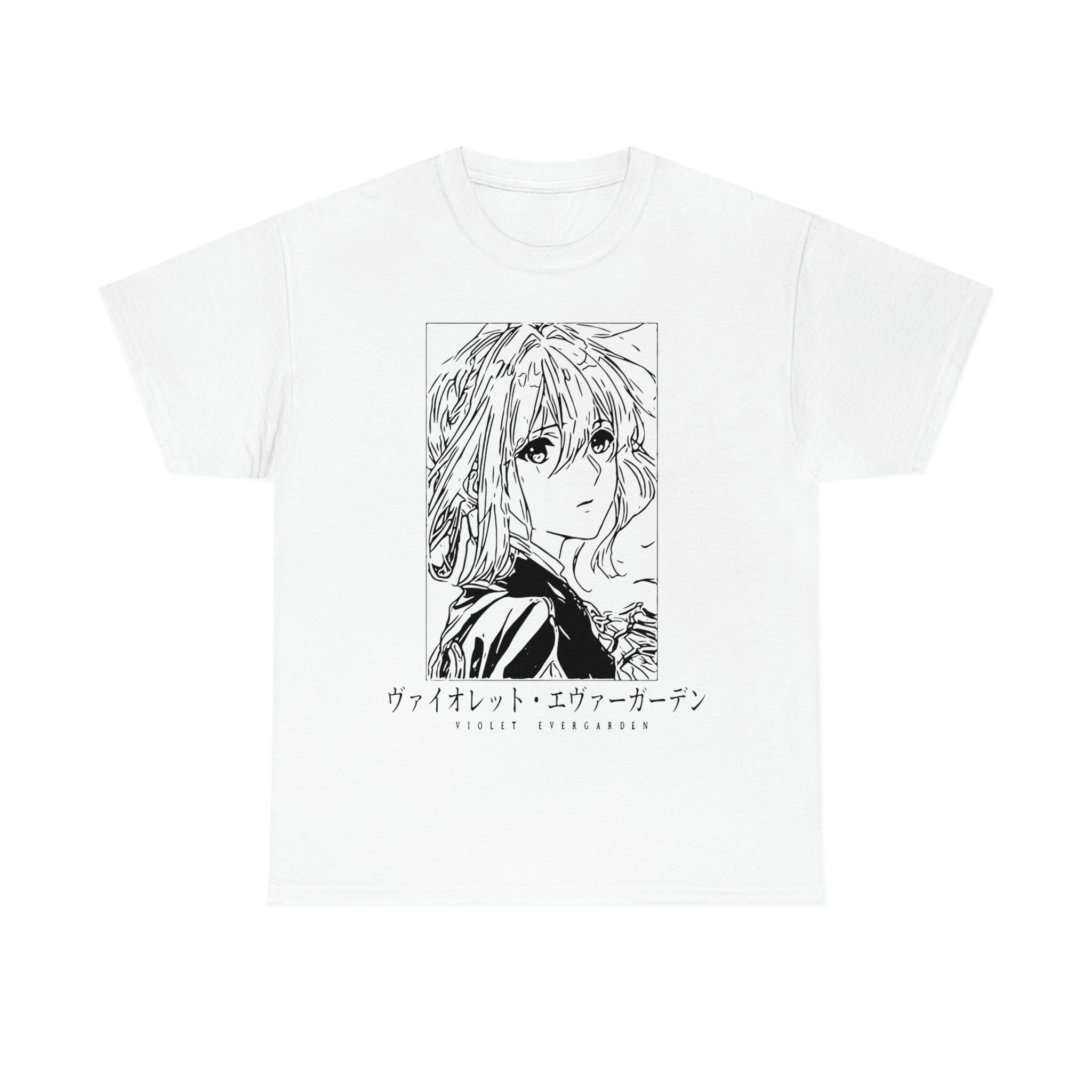 ユニセックス ヴァイオレット・エヴァーガーデン アニメ Tシャツ 