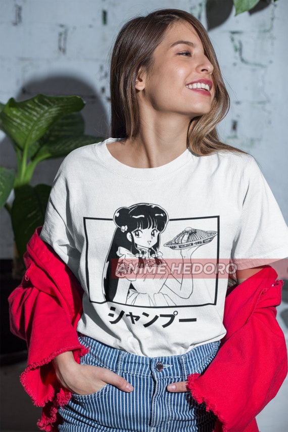 90s らんま1/2 シャンプー Anime Tシャツ L