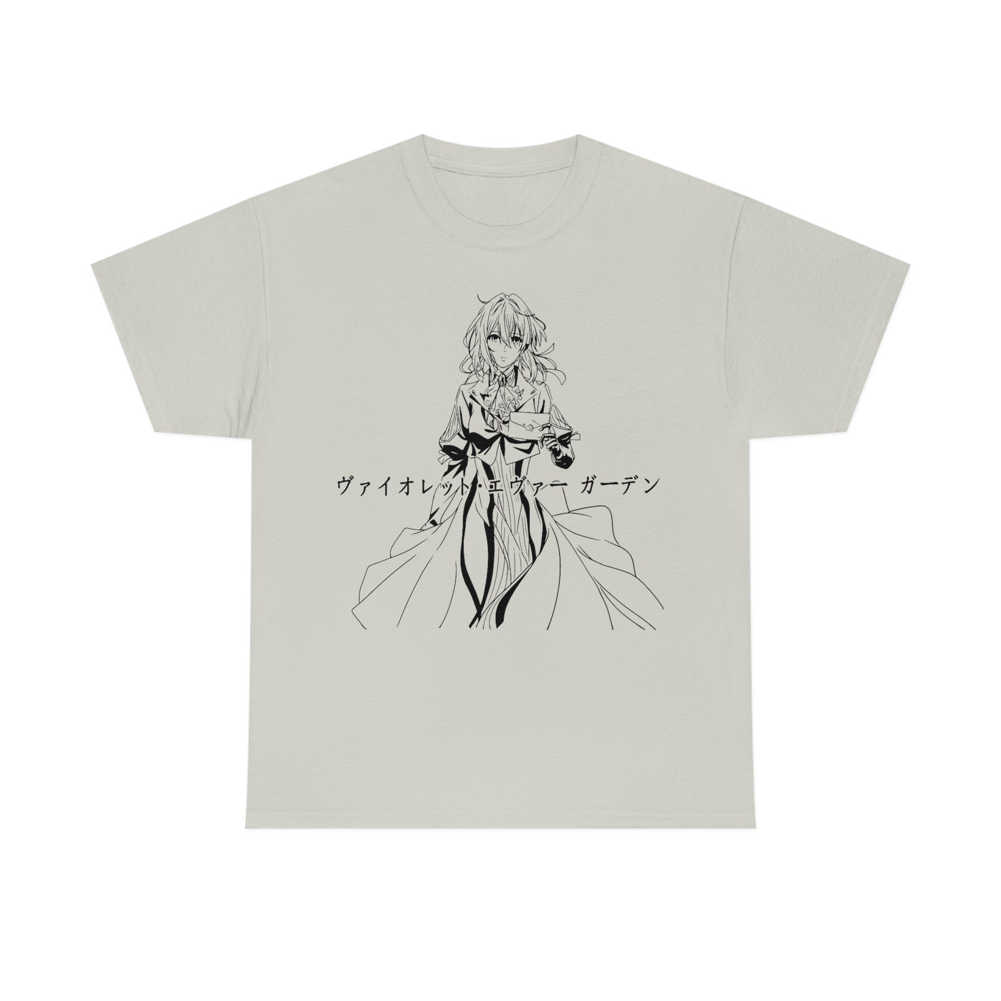 ユニセックス ヴァイオレット・エヴァーガーデン アニメ Tシャツ 