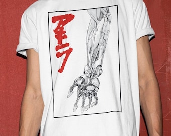 Unisex Akira Anime T-Shirt, Retro Manga Shirt