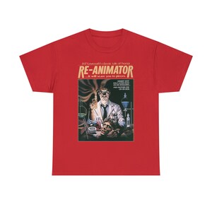Unisex Re-Animator Movie T-Shirt, 80s Horror Film Shirt image 10