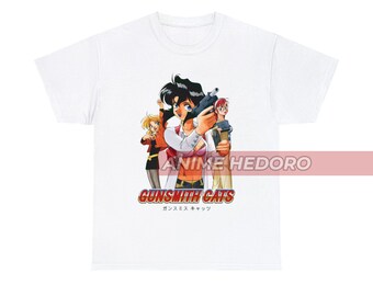 ユニセックス ガンスミスキャッツ ラリーヴィンセント アニメTシャツ