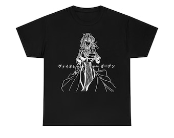 ユニセックス ヴァイオレット・エヴァーガーデン アニメ Tシャツ