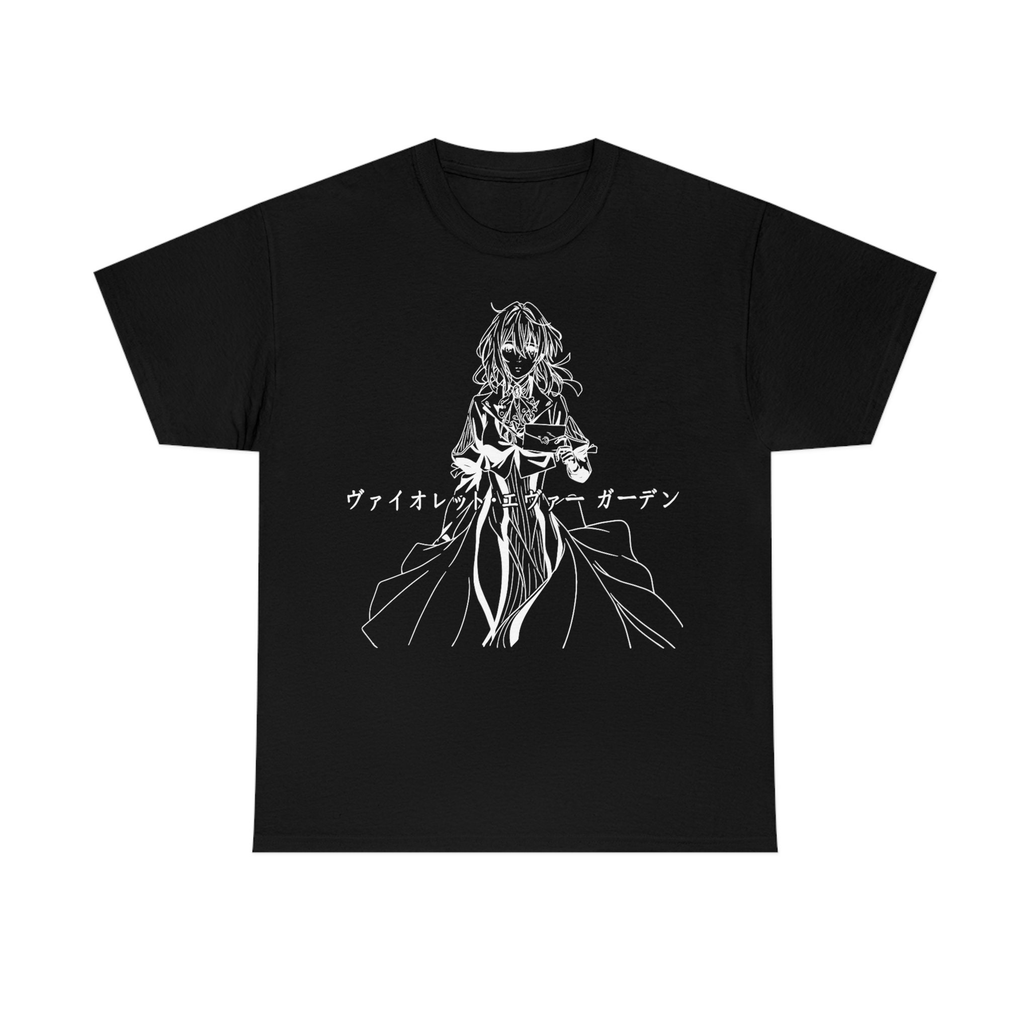 ヴァイオレットエヴァーガーデン原画　Tシャツ ヴァイオレット・エヴァーガーデン Tシャツ【在庫品】