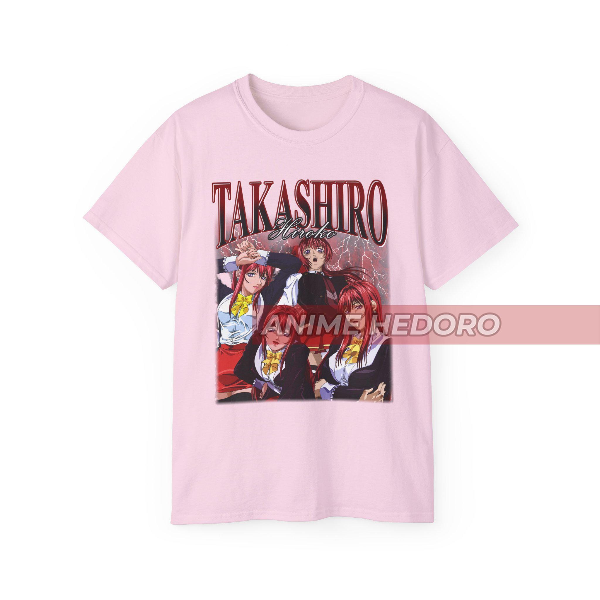 ユニセックス バイブルブラック 高城弘子 ブートレグ アニメ Tシャツ 