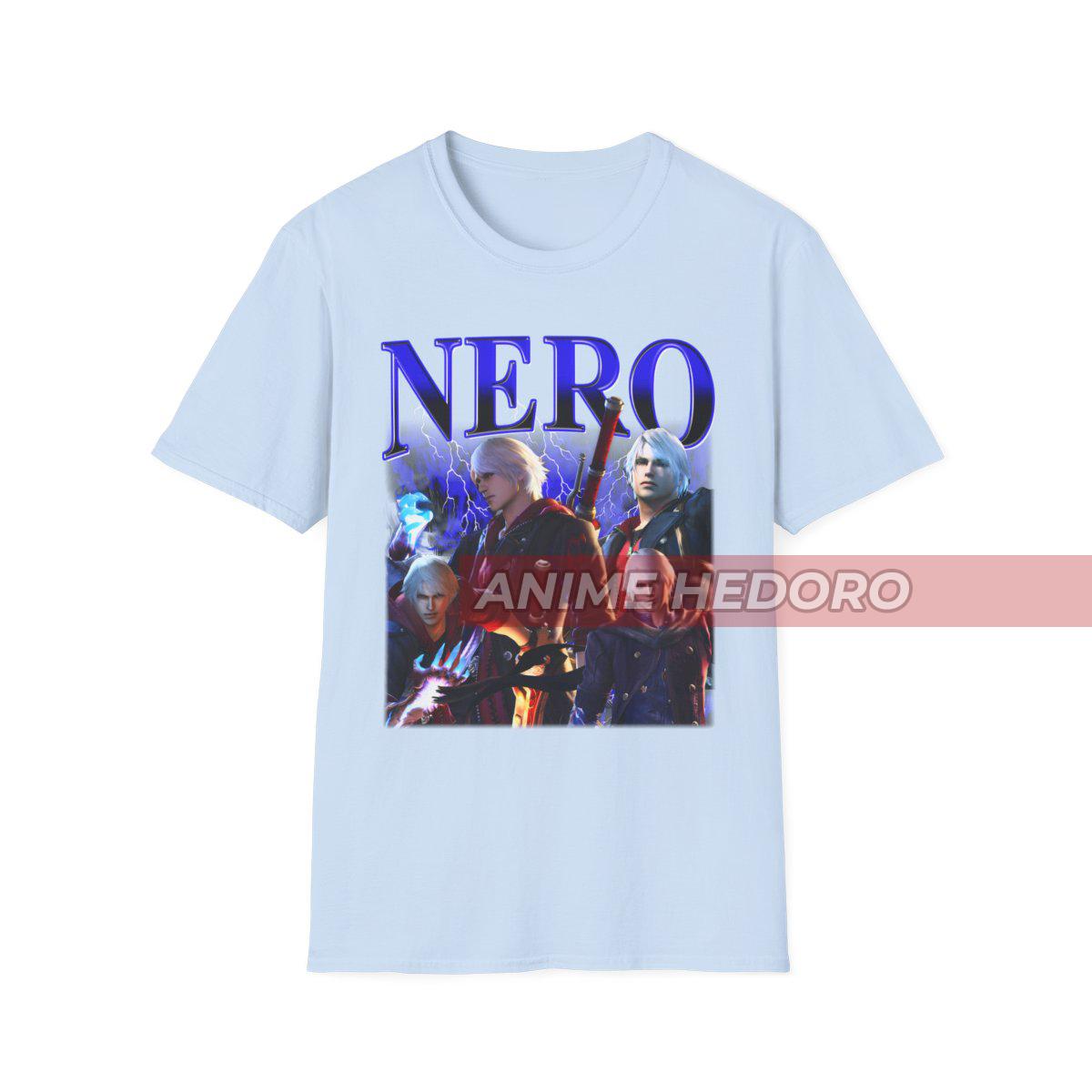 デビルメイクライ4 ネロ シャツ Unisex Devil Trigger May Cry 4 DMC4 Nero Bootleg Gaming T