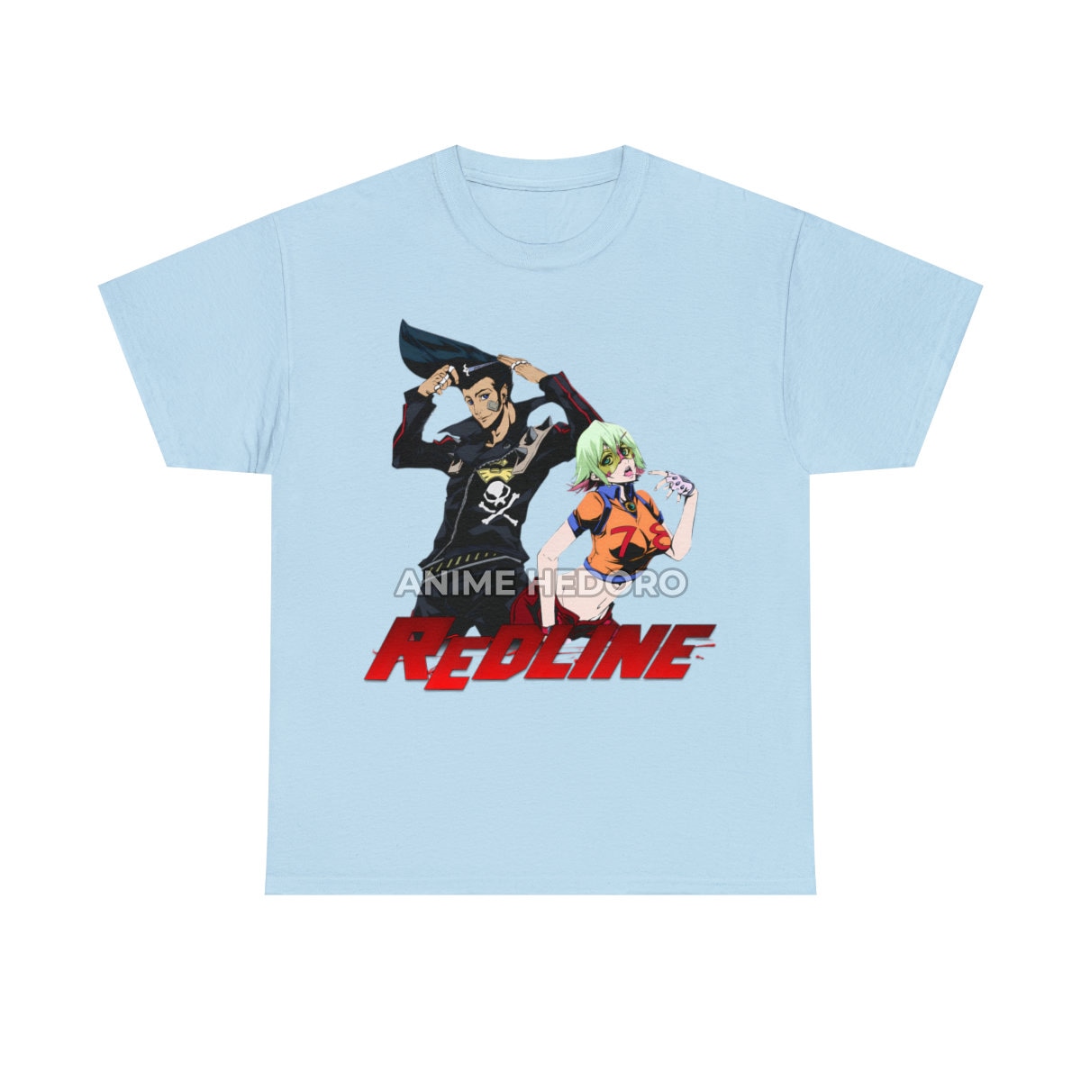 WurtS サイン入り REDLINE tシャツ ユニセックス レッドライン ソノシー・マクラーレン アニメTシャツ