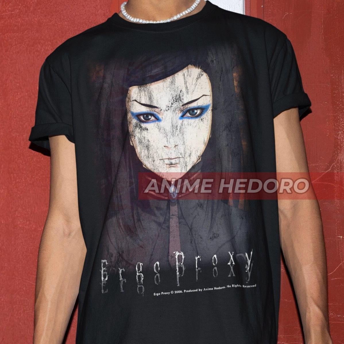 Ergo Proxy エルゴプラクシー Tシャツ Ergo Proxy × KUDAN】IGGY ロングスリーブTシャツ BLACK | me