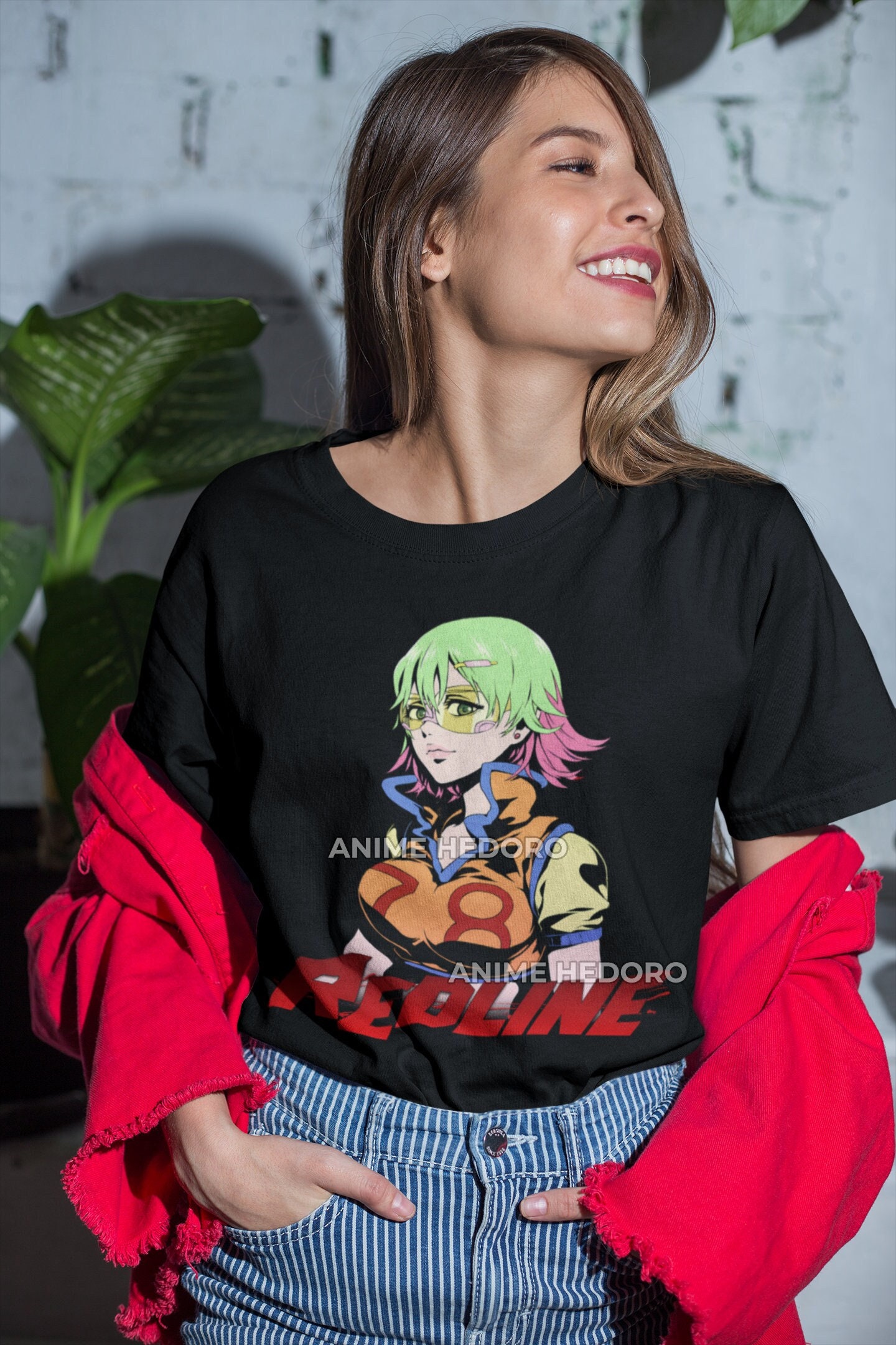 Unisex Redline Sonoshee Mclaren Anime T-shirt, Manga Waifu Shirt