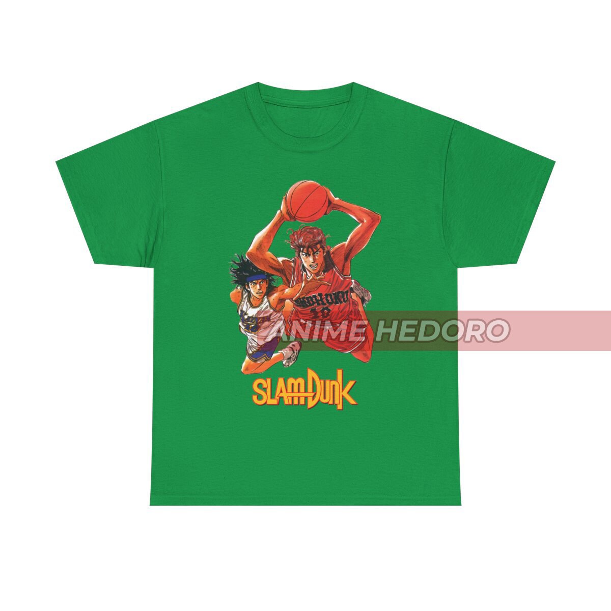 Unisex Slam Dunk 90s Anime Sakuragi Hanamichi T-shirt, Vintage