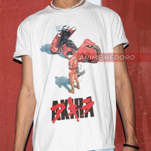 Unisex Akira Anime T-Shirt, Retro Manga Shirt