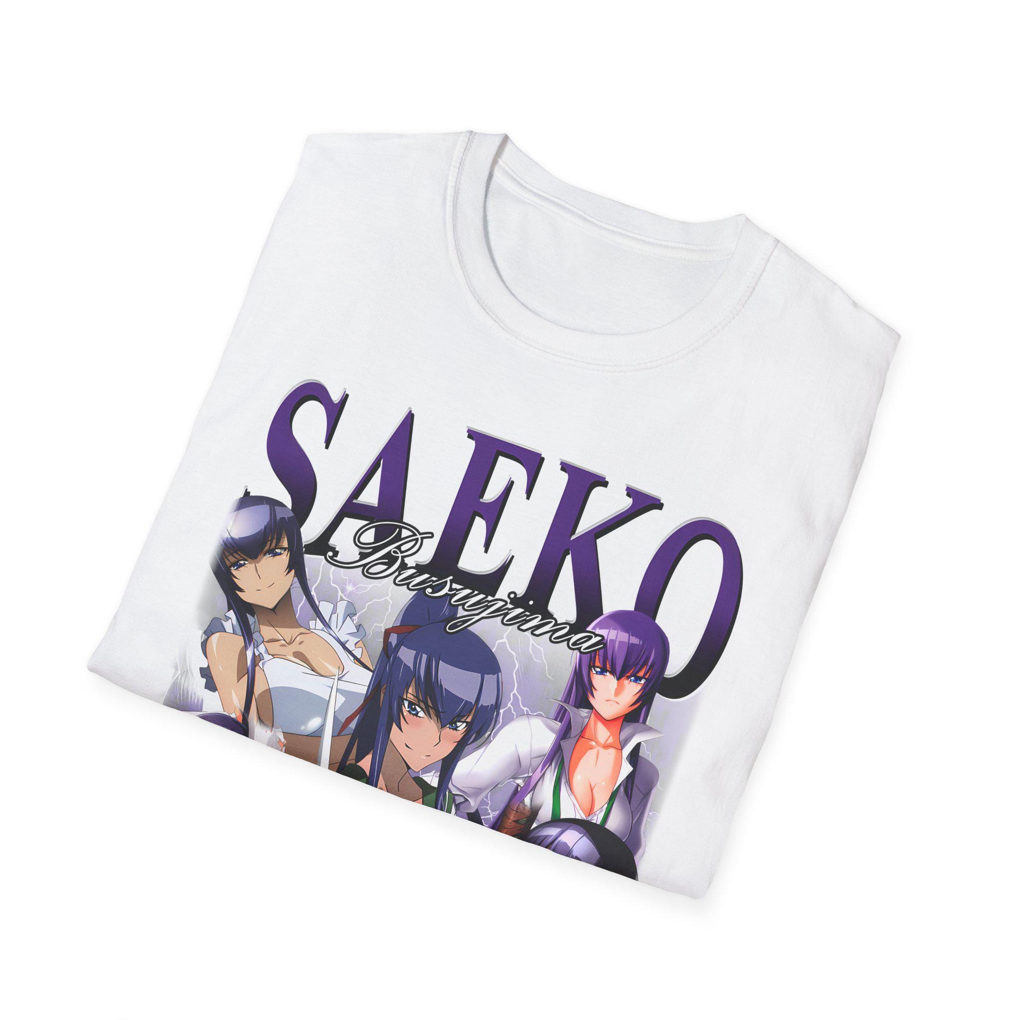 Vintage Highschool of the Dead Saeko Busujima Anime Bootleg T 
