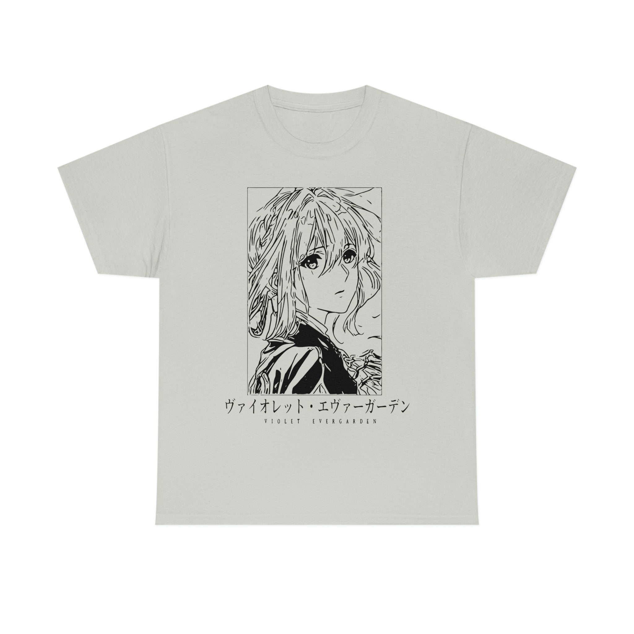 ユニセックス ヴァイオレット・エヴァーガーデン アニメ Tシャツ