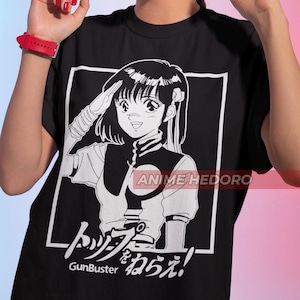 Unisex Gunbuster Noriko Takaya 90s Anime T-Shirt, Manga Retro Waifu Shirt