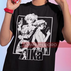 Unisex Agent Aika Sumeragi 90s Anime T-Shirt, Retro Manga Waifu Shirt